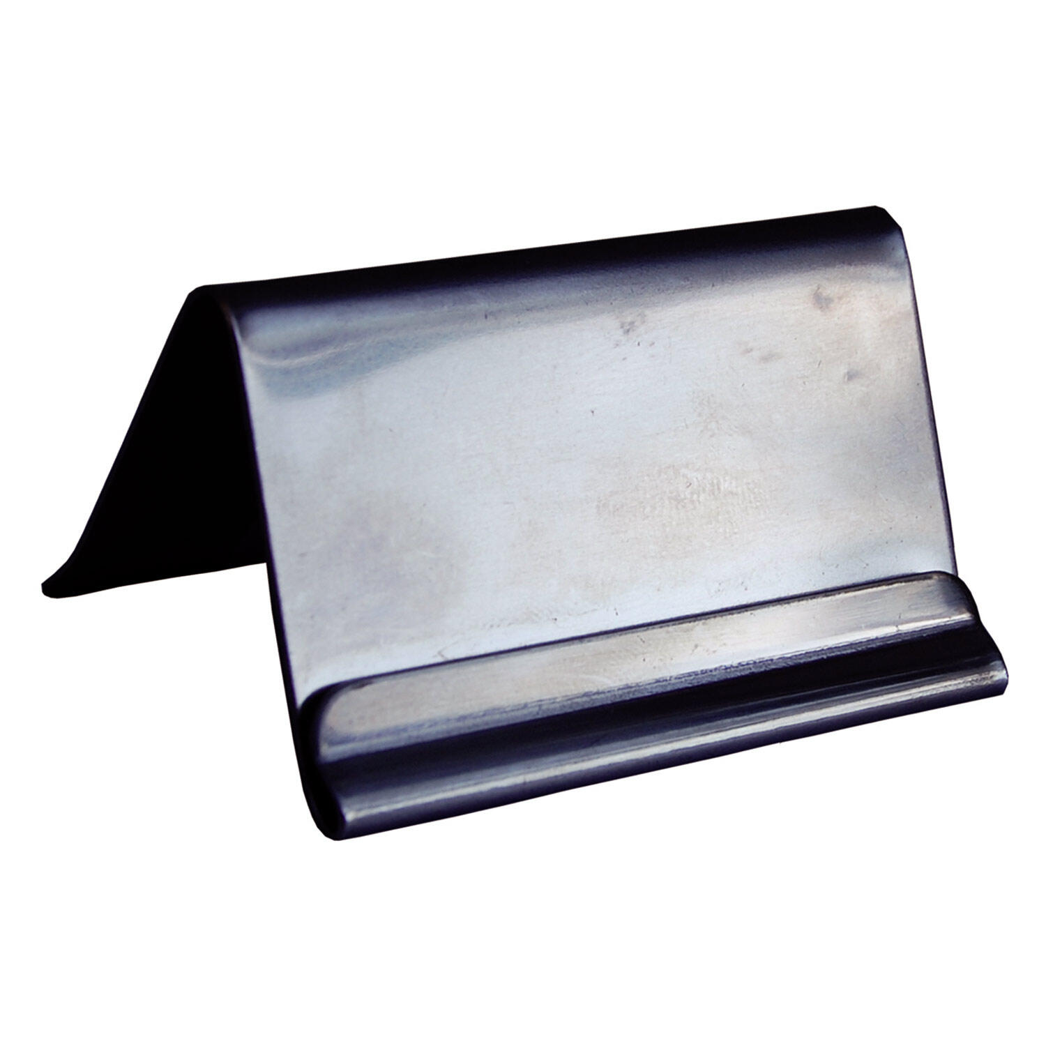 DS-15140 Tischkartenhalter "Visitenkarte" aus Edelstahl, 6x4.5cm, 1 Stk. – Bild 1