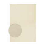 Einlegeblätter "Algenpapier" A4, elfenbein, 90g, 50 Stk.