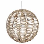 Kugel aus Metall/PET gold, mit LED, warmweiß, O40cm
