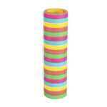Luftschlangen aus Papier bunt schwer entflammbar 4m, 20 Stk.