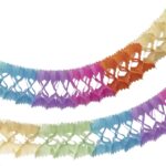 Girlande "Farbenspiel" aus Papier schwer entflammbar O14.5cm 3.6m, 1 Stk. – Bild 2