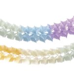 Girlande "Pastellfarben" aus Papier schwer entflammbar O14.5cm 10m, 1 Stk. – Bild 2