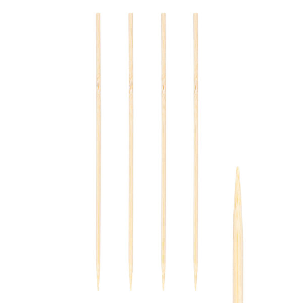 Schaschlikspieße aus Bambus, O3.5mm, 24cm, 500 Stk.