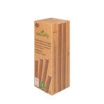 Trinkhalme aus Papier extra dick, braun natur O10mm 21cm, 50 Stk. – Bild 3