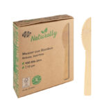 Messer aus Bambus, 17cm, 100 Stk. – Bild 2