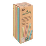 Trinkhalme aus Papier für Bubble Tea, pastellbunt O12mm 21cm, 50 Stk. – Bild 2