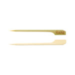 Steak Marker "RARE" aus Bambus, 9cm, 250 Stk. – Bild 2