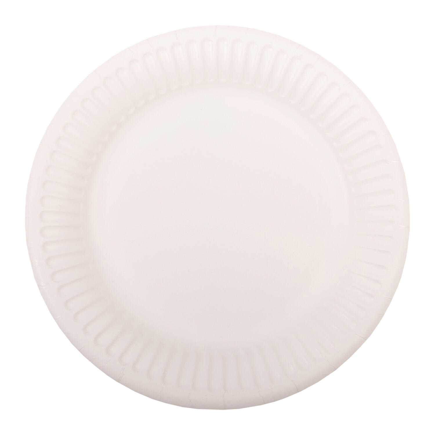 DS-25357NA Teller aus Pappe rund O15cm weiß, 100 Stk. – Bild 1