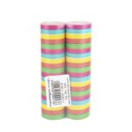 Luftschlangen aus Papier bunt schwer entflammbar, 4m, 2 Stk. – Bild 2