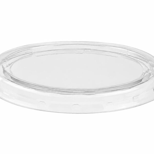 Deckel für Dressingbecher Dipschale 30ml 60ml aus PLA rund, 50 Stk.