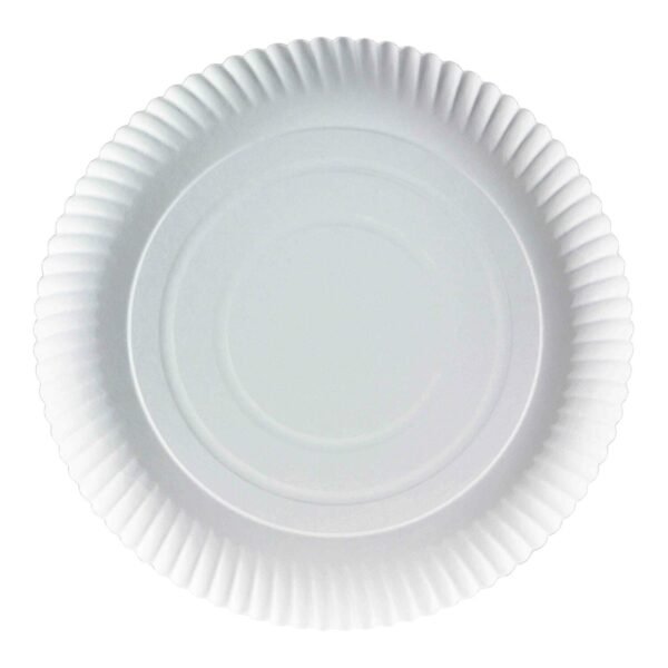 Pappteller tief 32A, rund 32 cm 2,5cm tief, 50 Stk.