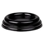Domdeckel TUBE schwarz für Pappbecher COFFEE TO GO mit 90mm O, 50 Stk. – Bild 3