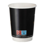 Kaffeebecher Heißgetränkebecher doppelwandig GOURMET FRESH COFFEE 300ml 330ml, 25 Stk. – Bild 2