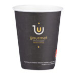 Kaffeebecher CoffeeToGo Pappbecher GOURMET BLACK Fresh Coffee 200ml, 50 Stk. – Bild 2
