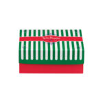 Keksbox Gebäckkarton mit Alubeschichtung "Weihnachten" 220 x 220 x 80mm, 95 Stk. – Bild 3
