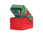 Keksbox Gebäckkarton mit Alubeschichtung "Weihnachten" 130 x 100 x 80mm, 220 Stk. – Bild 2