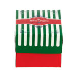 Keksbox Gebäckkarton mit Alubeschichtung "Weihnachten" 130 x 100 x 80mm, 220 Stk. – Bild 3