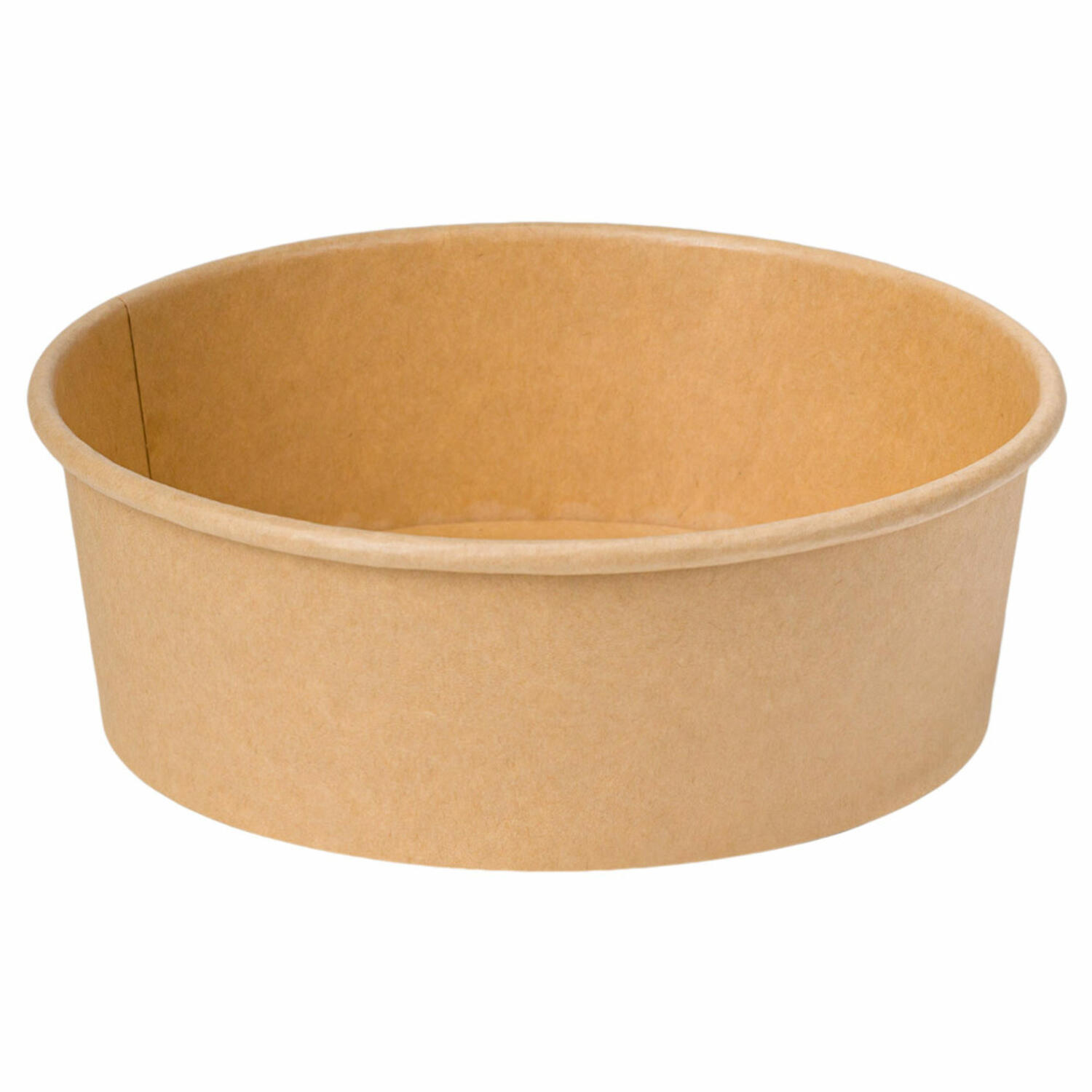 IN-QM1300KRA Salatschalen aus Kraftpapier braun, 50 Stk. – Bild 1