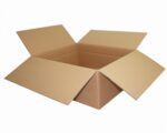Faltkarton 550x450x(150)-200mm mit variabler Höhe 2-wellig braun