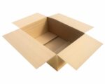 Faltkarton 800x550x(200)-300mm mit variabler Höhe 2-wellig braun