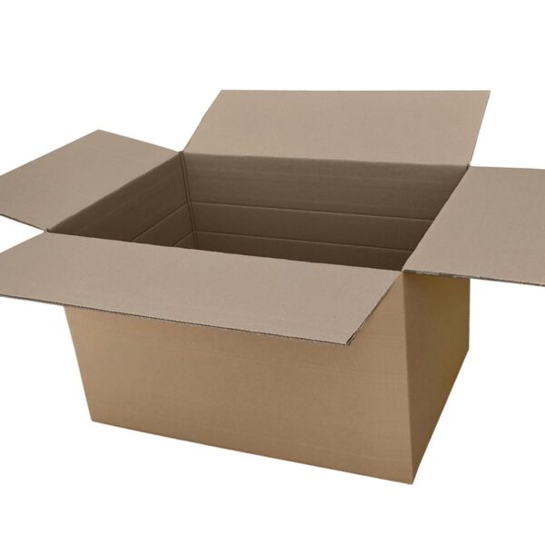 Faltkarton 800x550x(300)-550mm mit variabler Höhe 2-wellig braun
