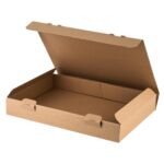 Versandkarton 343x250x49mm schnelle Aufrichtung mit Steckverschluss Maxibrief und Warensendung braun B-W