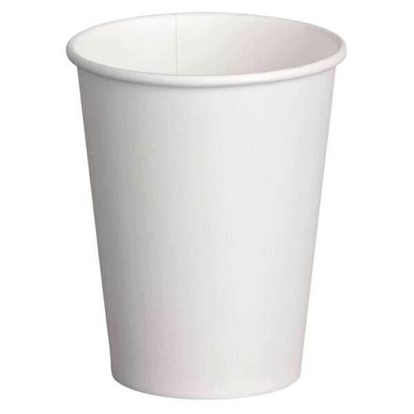 Heiß- und Kaltgetränkebecher weiß, Pappe beschichtet, 4oz., 100 ml, 50 Stk.