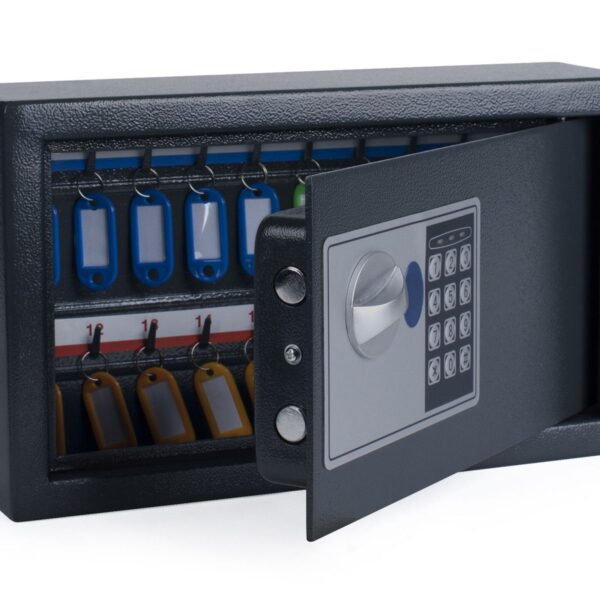 Schlüsselkasten High Security für 20 Schlüssel mit elektronischem Zahlenschloss