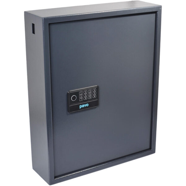 Magnetischer Schlüsselkasten für 100 Schlüssel mit elektronischem Zahlenschloss 480 x 150 x 600 mm