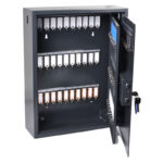 Magnetischer Schlüsselkasten für 100 Schlüssel mit elektronischem Zahlenschloss 480 x 150 x 600 mm – Bild 2