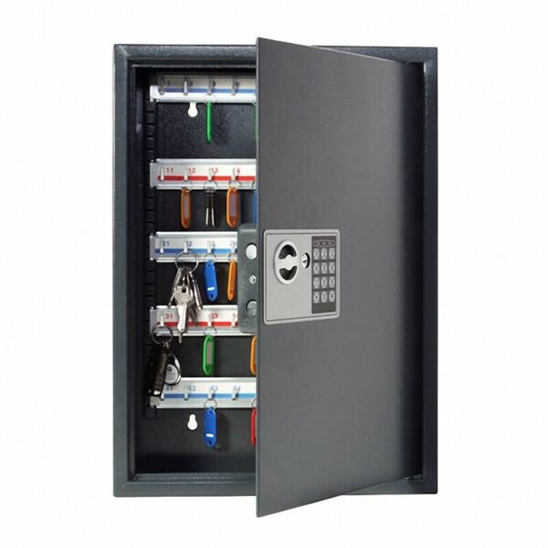Schlüsselkasten High Security für 50 Schlüssel mit elektronischem Zahlenschloss