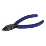 Seitenschneider Schneidezange 115 x 58 x 10mm blau – Bild 2
