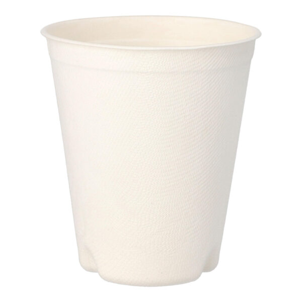 Heißgetränkebecher aus Zuckerrohr "pure" 300 ml, O 90mm, 50 Stk.