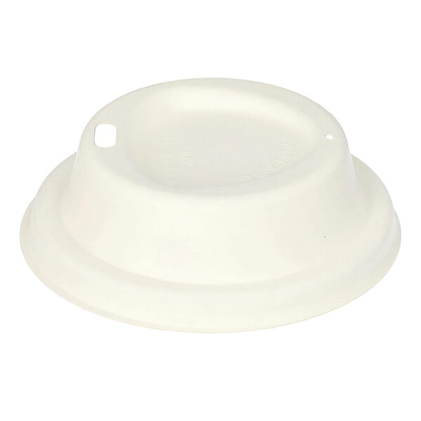 Domdeckel aus Zuckerrohr „pure“, 50 Stk.