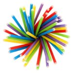 Papiertrinkhalme Shake-Halme Kaltgetränke 25 cm O 8 mm farbig sortiert, 100 Stk. – Bild 2