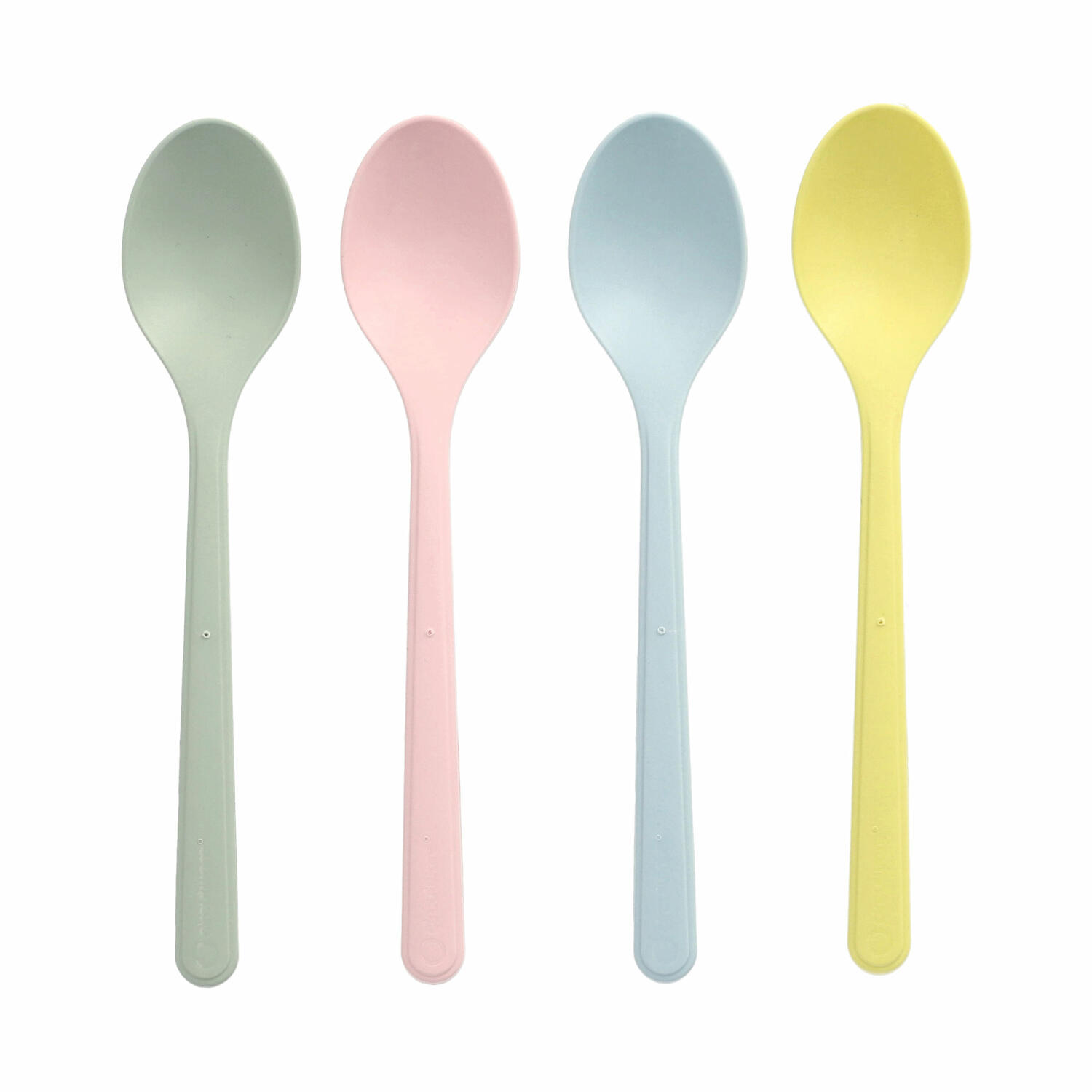 PAP-96565 Eislöffel Mehrweg spülmaschinengeeignet extra stabil 13cm Pastelfarben, 50 Stk. – Bild 1