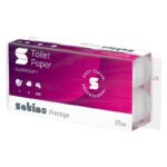 Prestige Toilettenpapier 3-lagig aus 100 Zellstoff, System MT1, 64 Rollen je 250 Blatt – Bild 3