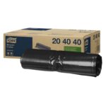 Abfallsäcke Müllsäcke 5l schwarz 40x33cm, 20 Rollen je 50 Stück – Bild 2