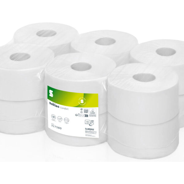 Comfort Toilettenpapier Innenabwicklung 2-lagig 12 Rollen je 720 Blatt CF2 kompatibel