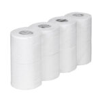 Ecoline Toilettenpapier 3-lagig aus Zellstoff 250 Blatt 9,6x11 cm, 56 Rollen – Bild 2