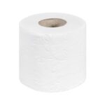 Ecoline Toilettenpapier 3-lagig aus Zellstoff 250 Blatt 9,3x11 cm, 64 Rollen – Bild 4
