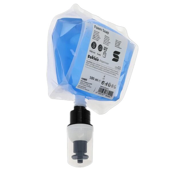 by Wepa Seifenschaumbeutel, System SF2, 6 Flaschen a 500 ml