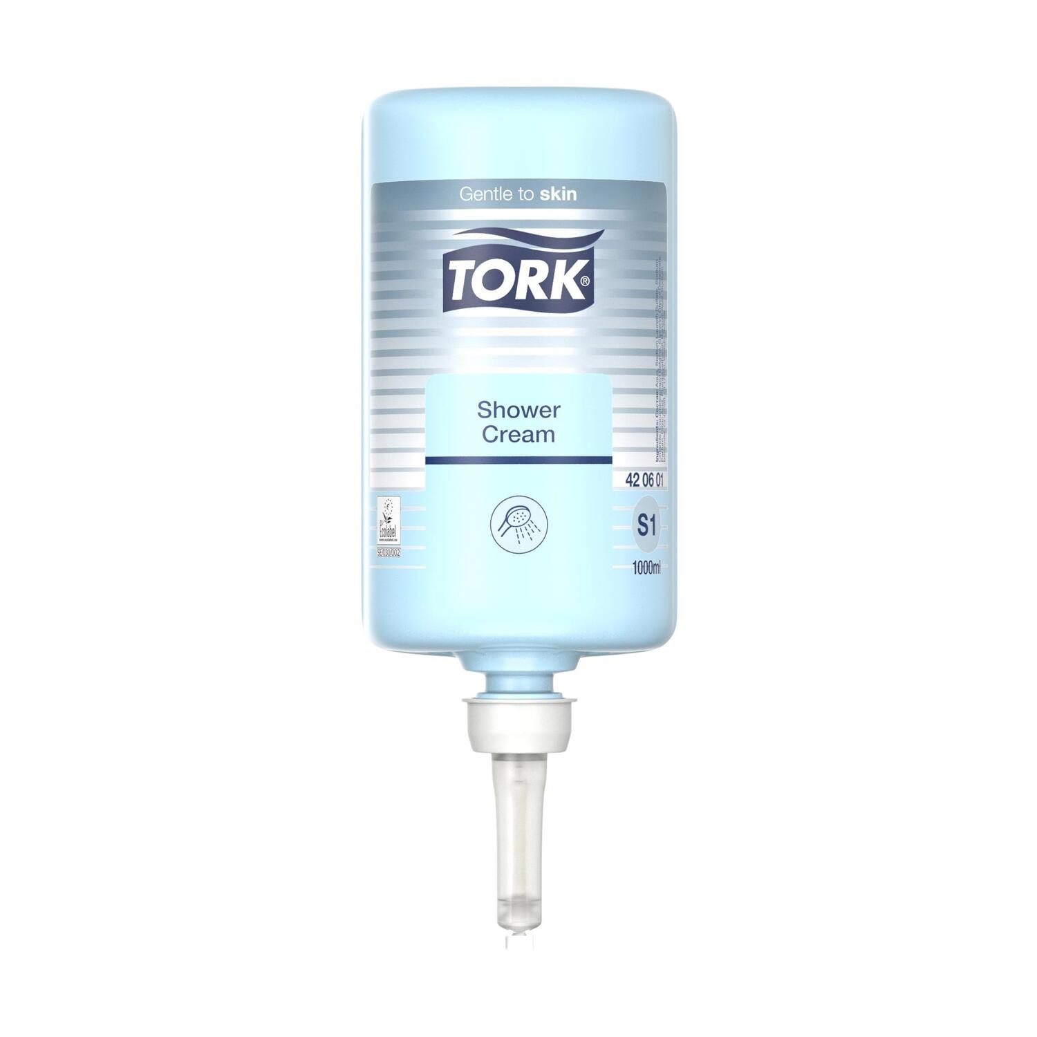RC-420601 Duschcreme S1 92x92x240mm 6 Flaschen je 1000ml – Bild 1