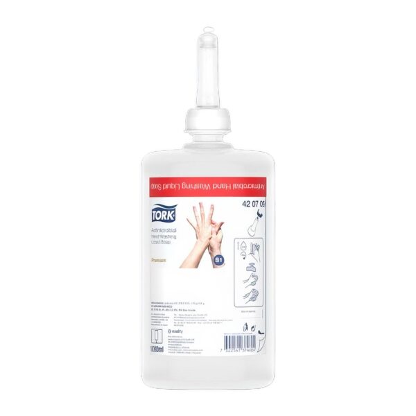 Antimikrobielle Flüssigseife S1 6 Flaschen je 1000 ml