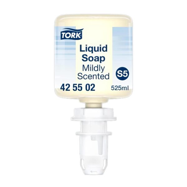 Mild-Duftende Flüssigseife Mini S5 94x92x184mm 8 Flaschen je 525 ml