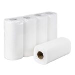 EcoLine Küchenrolle 3-lagig Zellstoff 50 Blatt 22,5cm x 22cm, 32 Rollen – Bild 2
