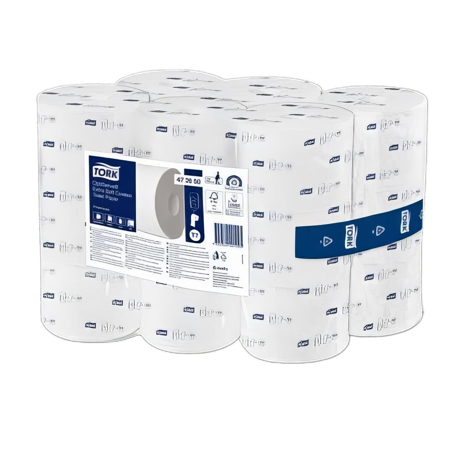 RC-472650 OptiServeR Toilettenpapier Premium T7 3-lagig 18 Rollen je 550 Blatt, weiß – Bild 1