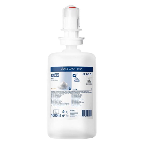Premium Schaumseife mild S4 6 Flaschen je 1000 ml