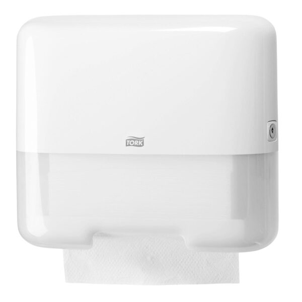 Spender Mini für V- und C-Falz Handtücher H3 291x135x332mm, weiß
