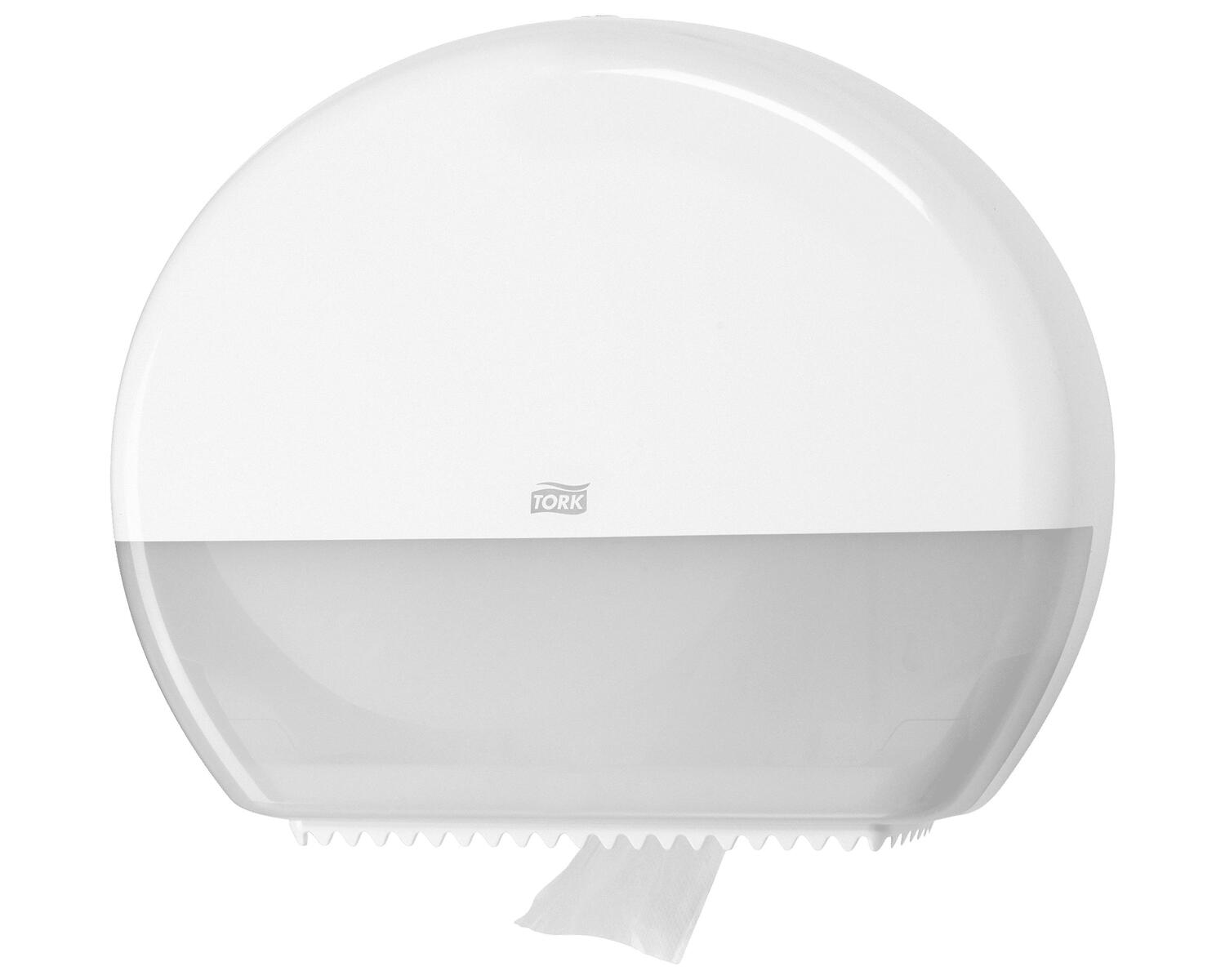 RC-554000 Spender für Jumbo Toilettenpapier 360x133x437mm, weiß – Bild 1
